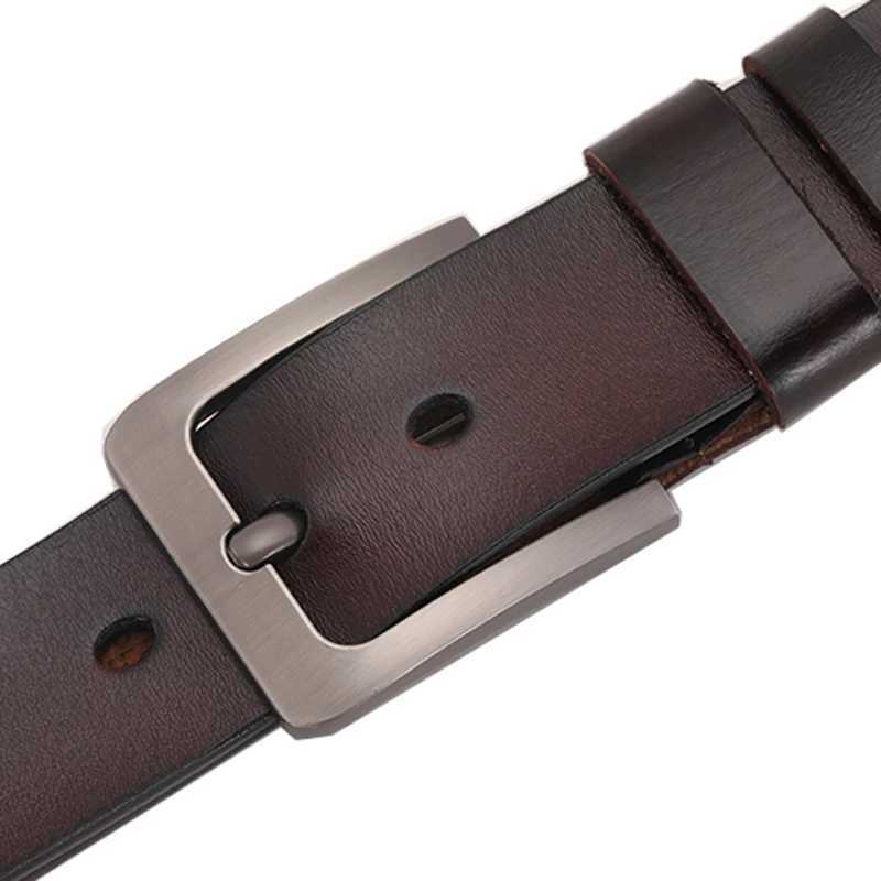 CEXIKA 140 150 160 170cm mens belt buckle large size mens leather belt Cinturones Para Hombre W250326