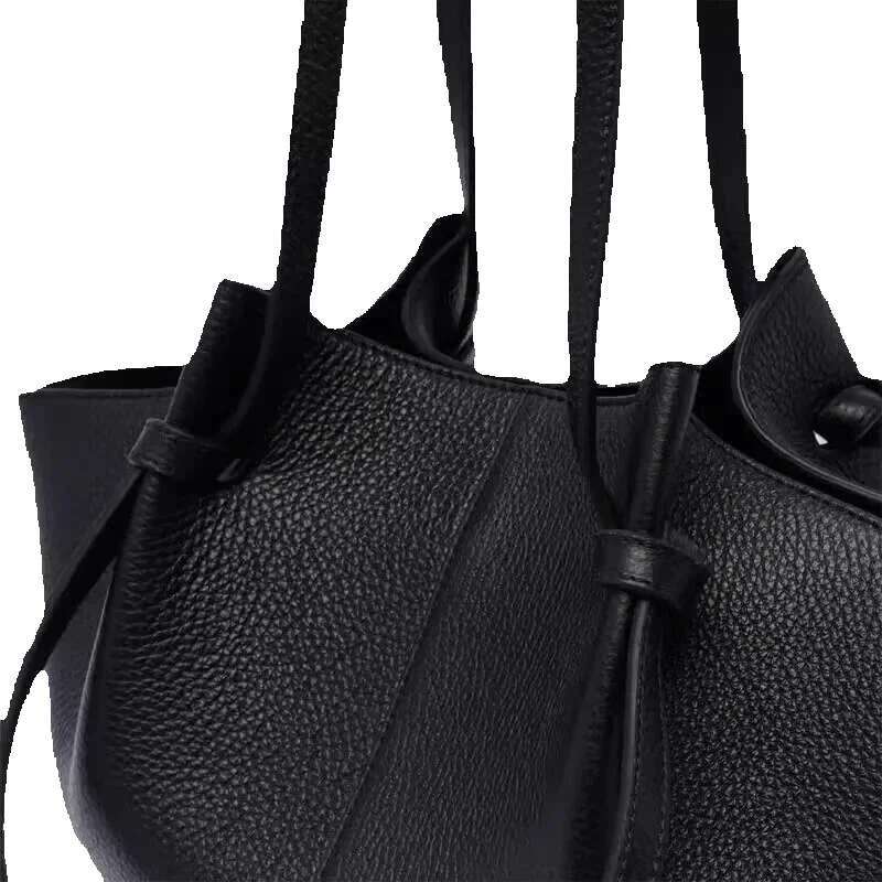 London YUZEFI Tote Bags For Women's Handbags Leather Large Capacity Shoulder Fashion Armpit Bag Female