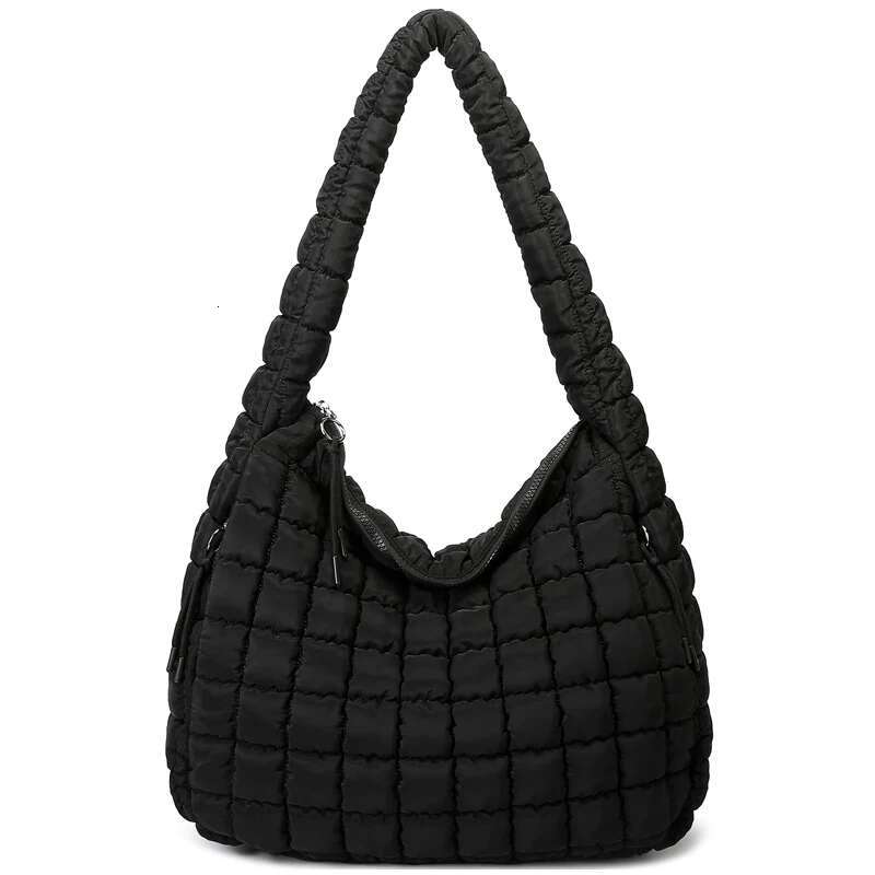 2025 Trend Crossbody For Women Quilted Shoulder Bag Lightweight Padding Cotton Puffy Handbag Hobo