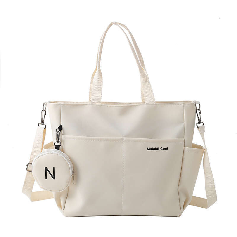 Oxford cloth waterproof shoulder large capacity tote crossbody bag, university computer version, student class backpack, multifunctional