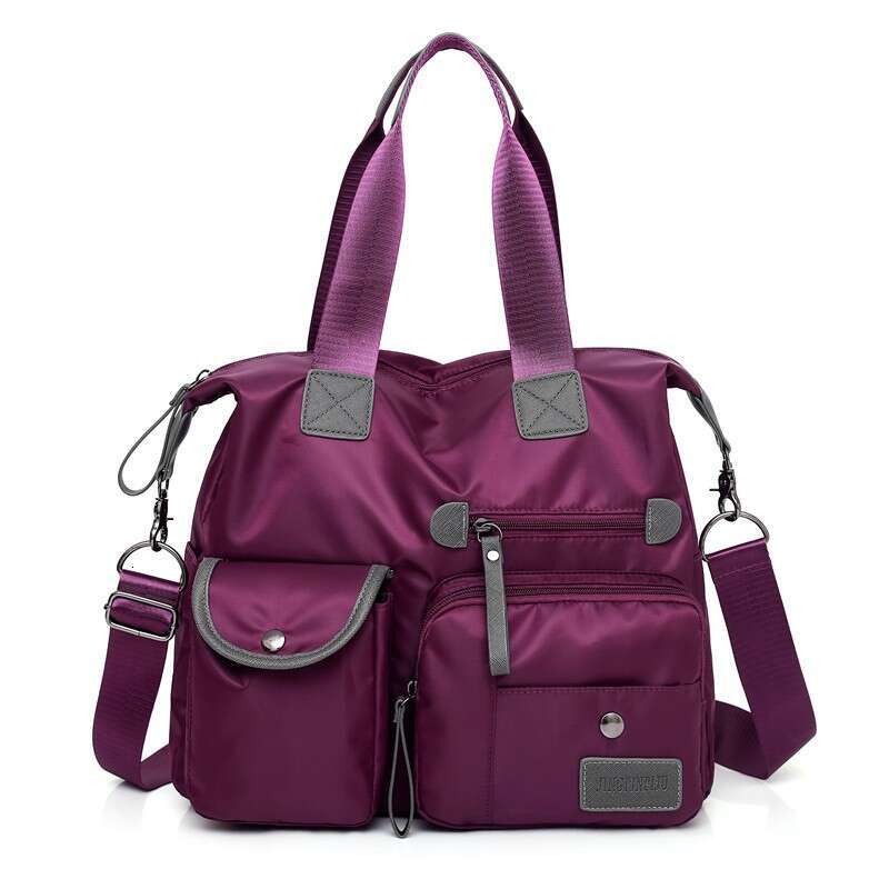 Women's 2024 New Fashion Large Capacity Handbag Casual Nylon One Shoulder Crossbody Bag