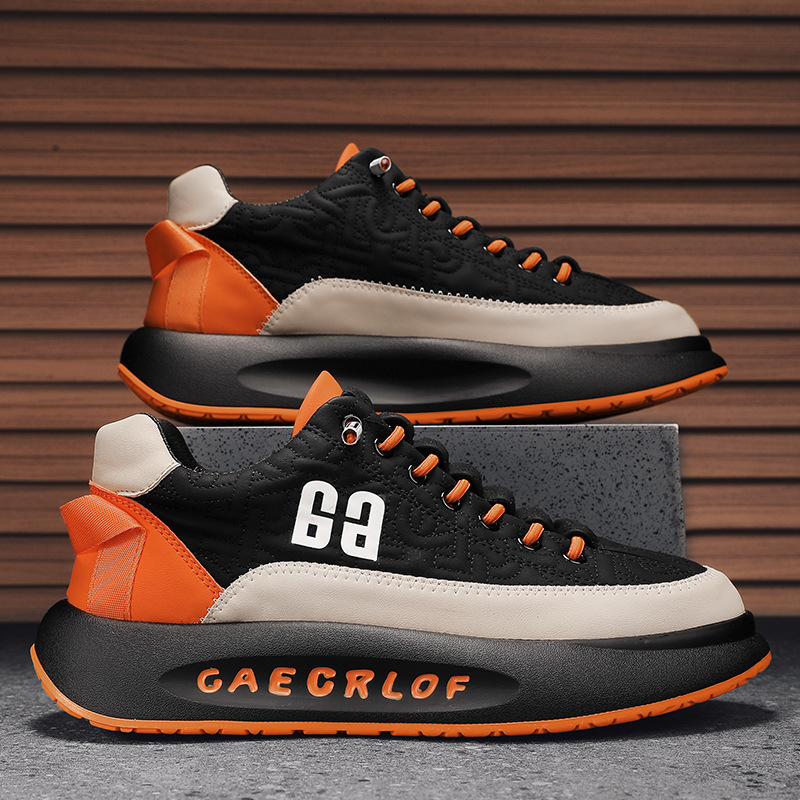 Designer Shoes 2025 Spring Outdoor Multi Functional Chinese One Step Walk Forrest Gump Men's Sports Running Soft Thick Bottom High Leisure Board 