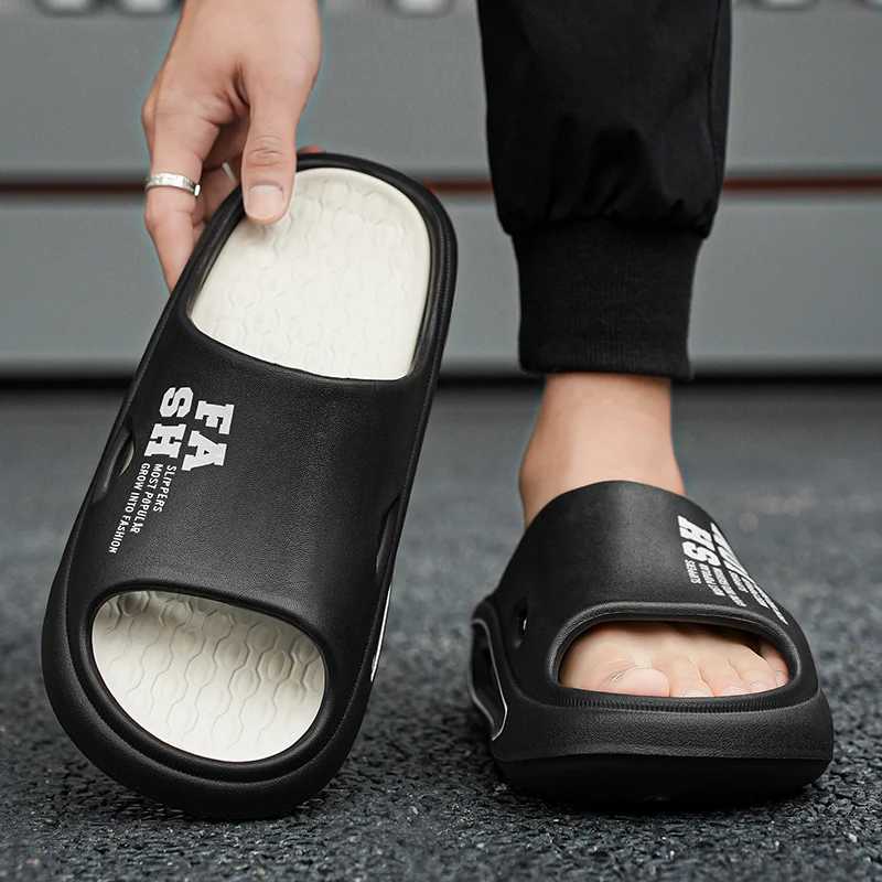 Hot Sale Mens Sandals Outdoor Mans Slippers Anti-wear Outdoor Home Slipper for Men Sports Soft N-slip Fi Male FootwearXJ250326