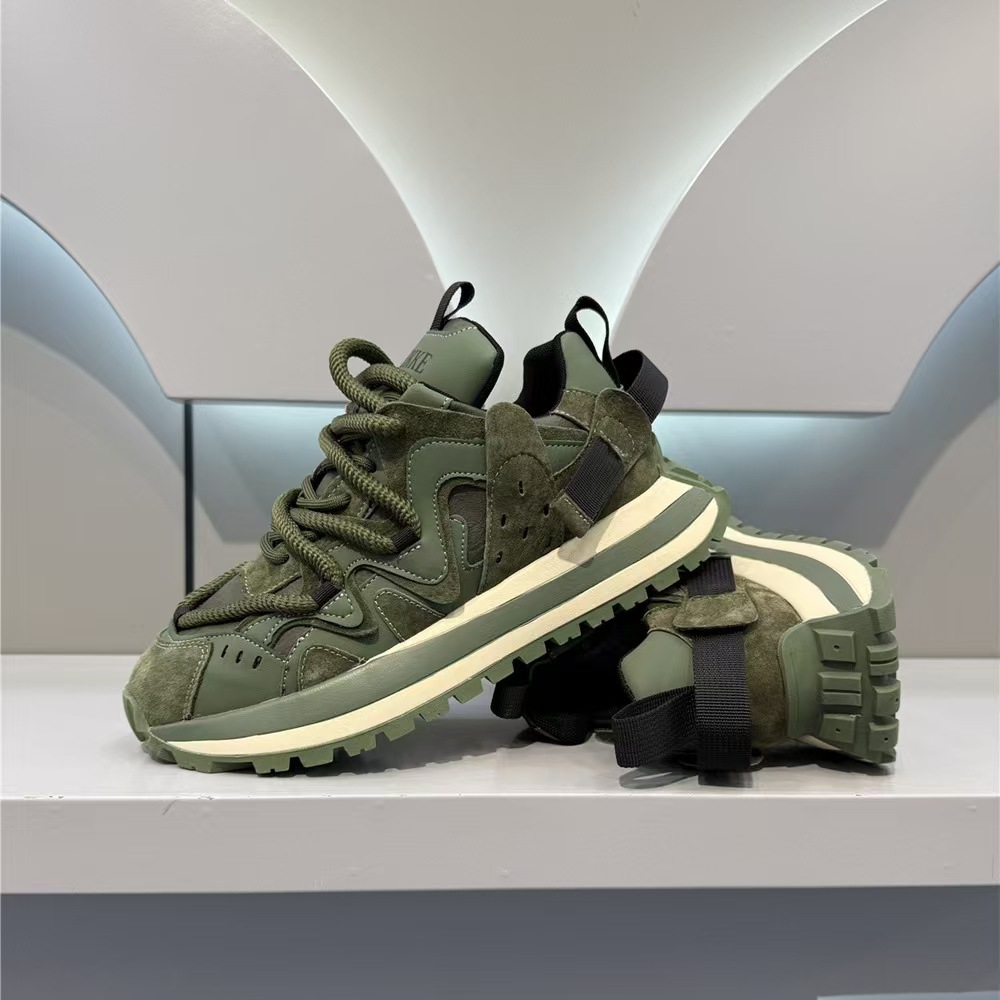 2025 spring and summer new men's burst thick soles increase sports style casual NEW trend all men cool shoes