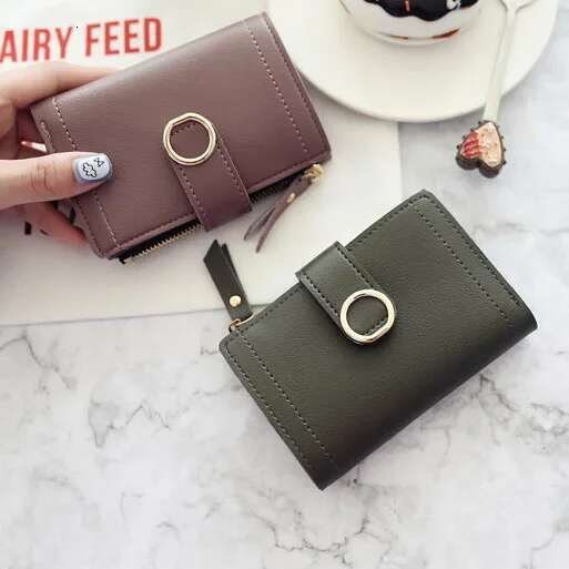 Fashion Trend Handbag For Women Designer Wallet Small Zipper Leather Wallet Women's Card Bag