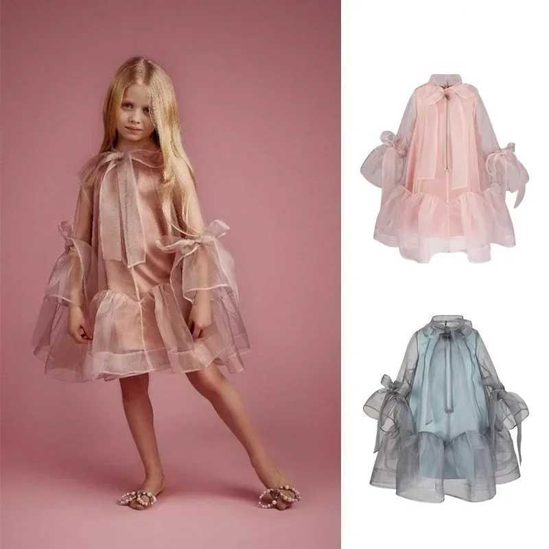 Girls Dress 2025 Autumn New Western Fashion Dress Girls Dress Baby Dress W250326
