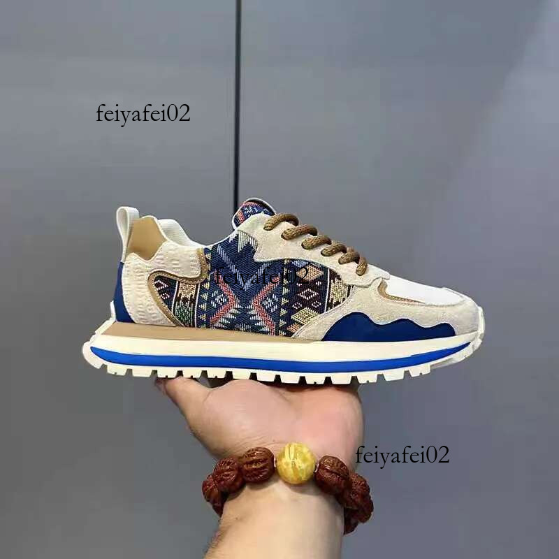 Top Men Sports Shoes Fashion Print Designer Shoes Casual Style Versatile Low-top Comfort Flat Bottom Trainer Sneakers Triple Black Red Blue Free shipp