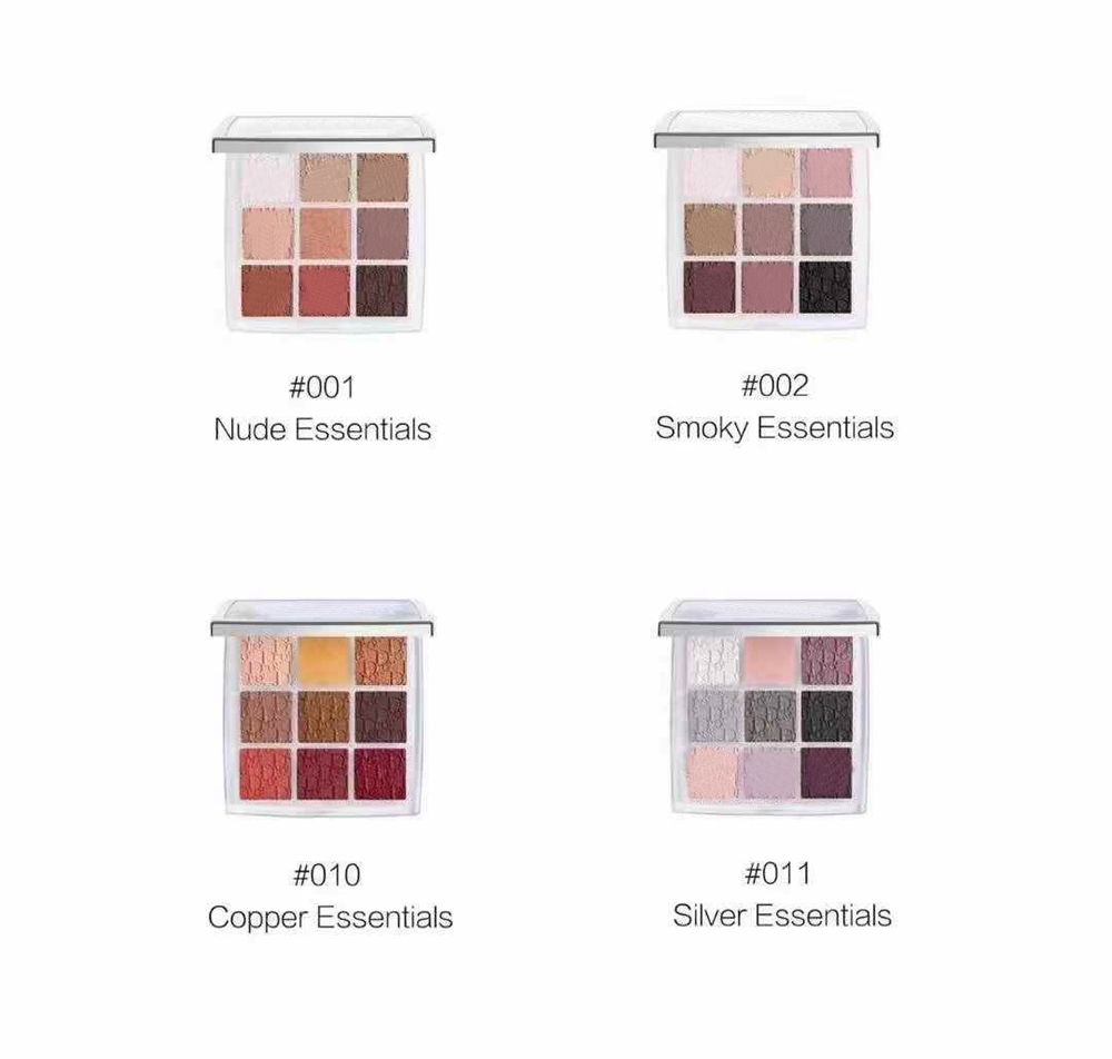 Top Brand Multi-finish Ultra Pigmented Eyeshadows blusher 9 Colors 10g Eyeshadow Palette Long Wear Powder Palette Couture Long lasting High Colour Eyeshadow