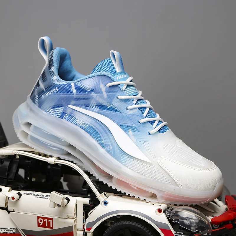Size 36-45 Men Wen Sneakers Air Cushion TPR Sole Air Mash Vamp Light Weight Running Basketball Sports Shoes Couples TrainersC250325