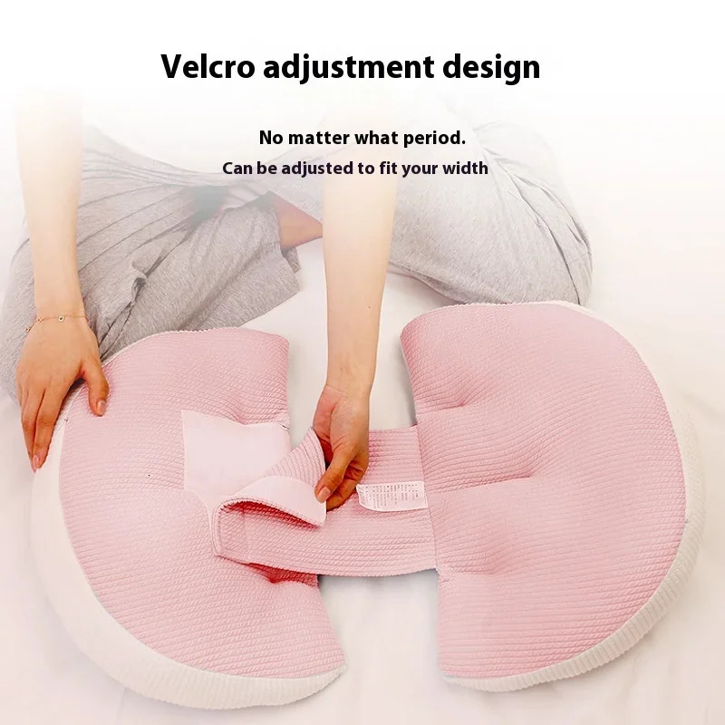 Pregnant Women Pillow Universal Waist Support Pad Side Sleep Artifact Pillow Modern Simple Semicircle Cushion Maternity Supplies 250326