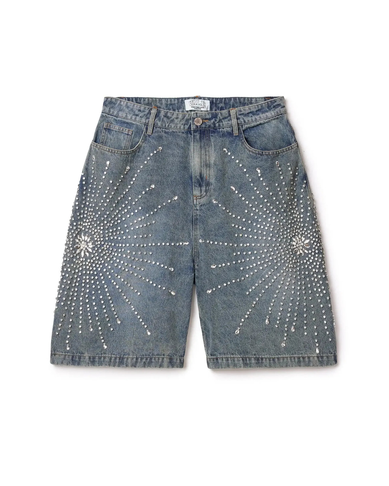 Diamond shorts and wizard Big Graphic Suits for men Jeans Y2k tracksuit t shirt for men streetwear harajuku skateboard pants 250325