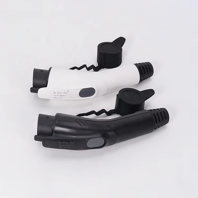 Ev Pile Type 1 Electric Vehicle EV AC Charging Connectors Fast Car Charger