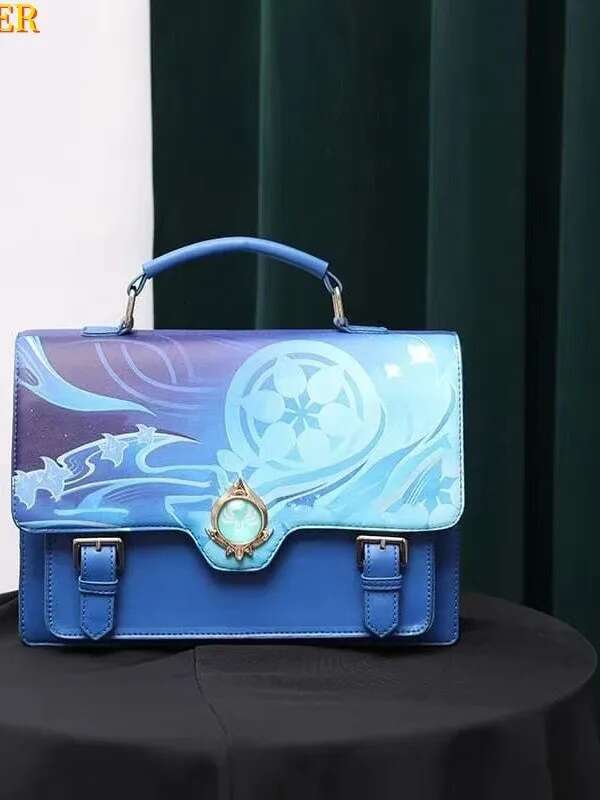 Anime Lolita Genshin Impact Designer Shoulder Bag Women Girls Messenger Ita Handbag Wanderer Lynette Kaveh