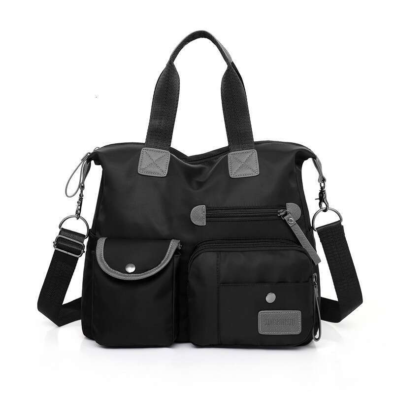 Women's 2024 New Fashion Large Capacity Handbag Casual Nylon One Shoulder Crossbody Bag