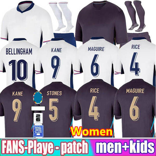 24 25 KANE BELLINGHAM Soccer Jerseys MAINOO BOWEN ENGLAND Football Shirt 2025 RICE FODEN GORDON TONEY PALMER PICKFORD Men Women Football kit kids set top uniform