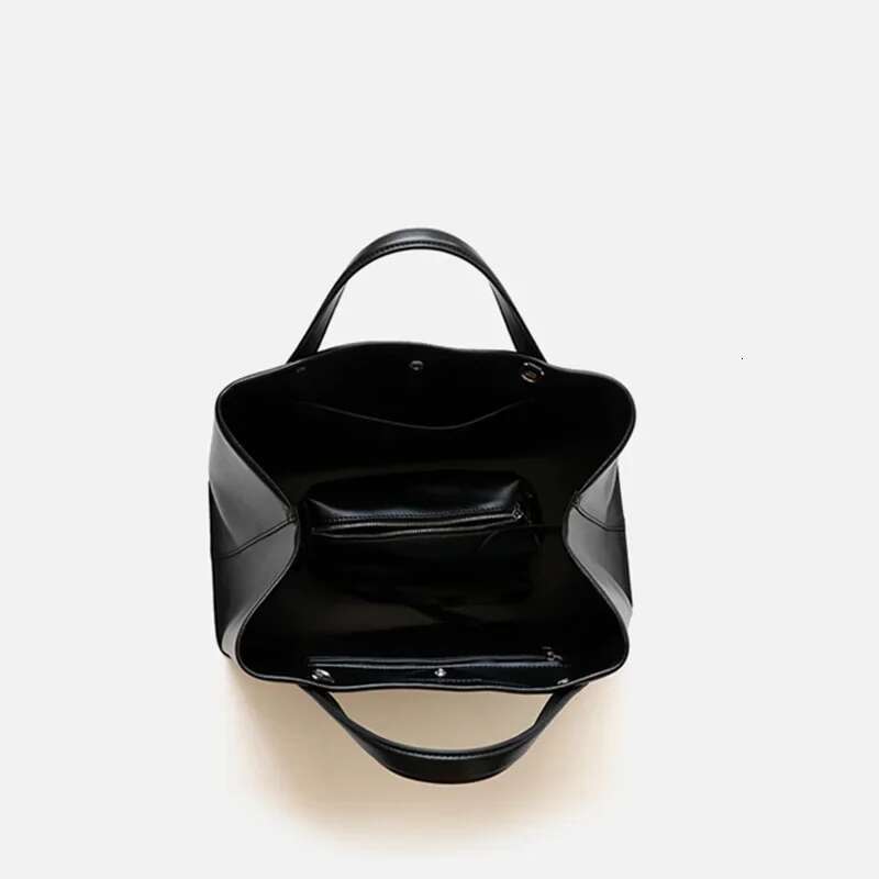 2024 New Arrival Genuine Leather Casual Totes High Quality Women Shoulder Crossbody Bags Ladies Large Versatile Handbags Coffee