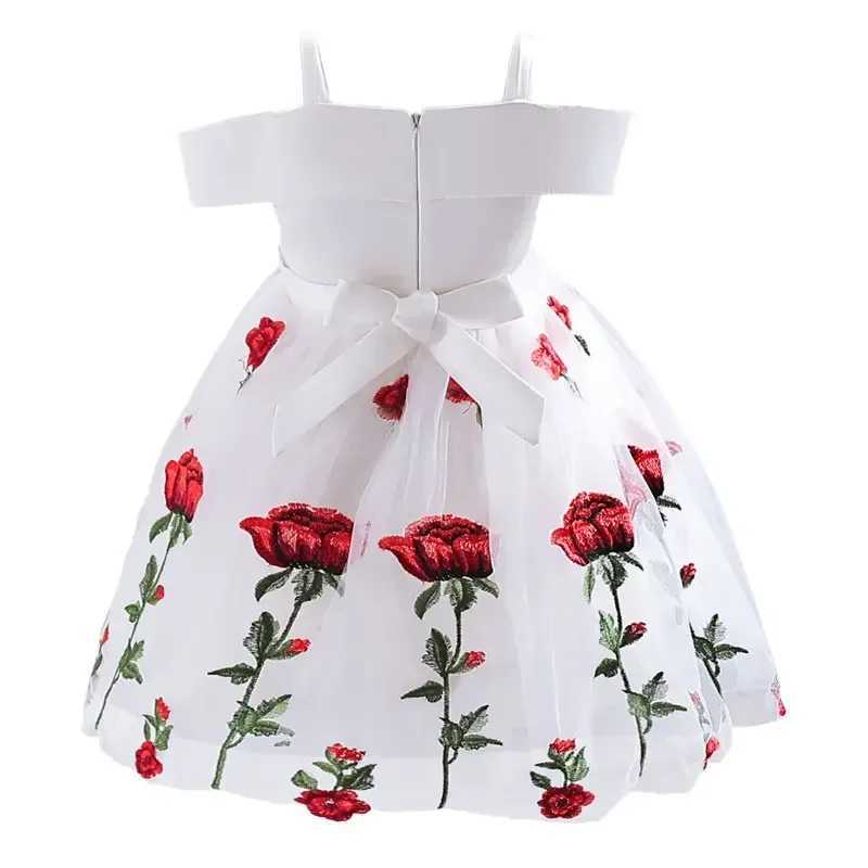 Summer Flower Girl Dresses for Weddings Formal Par Dress for Kids Girl Sleeveless Children Girls Par Dress 3-10 Years W250326