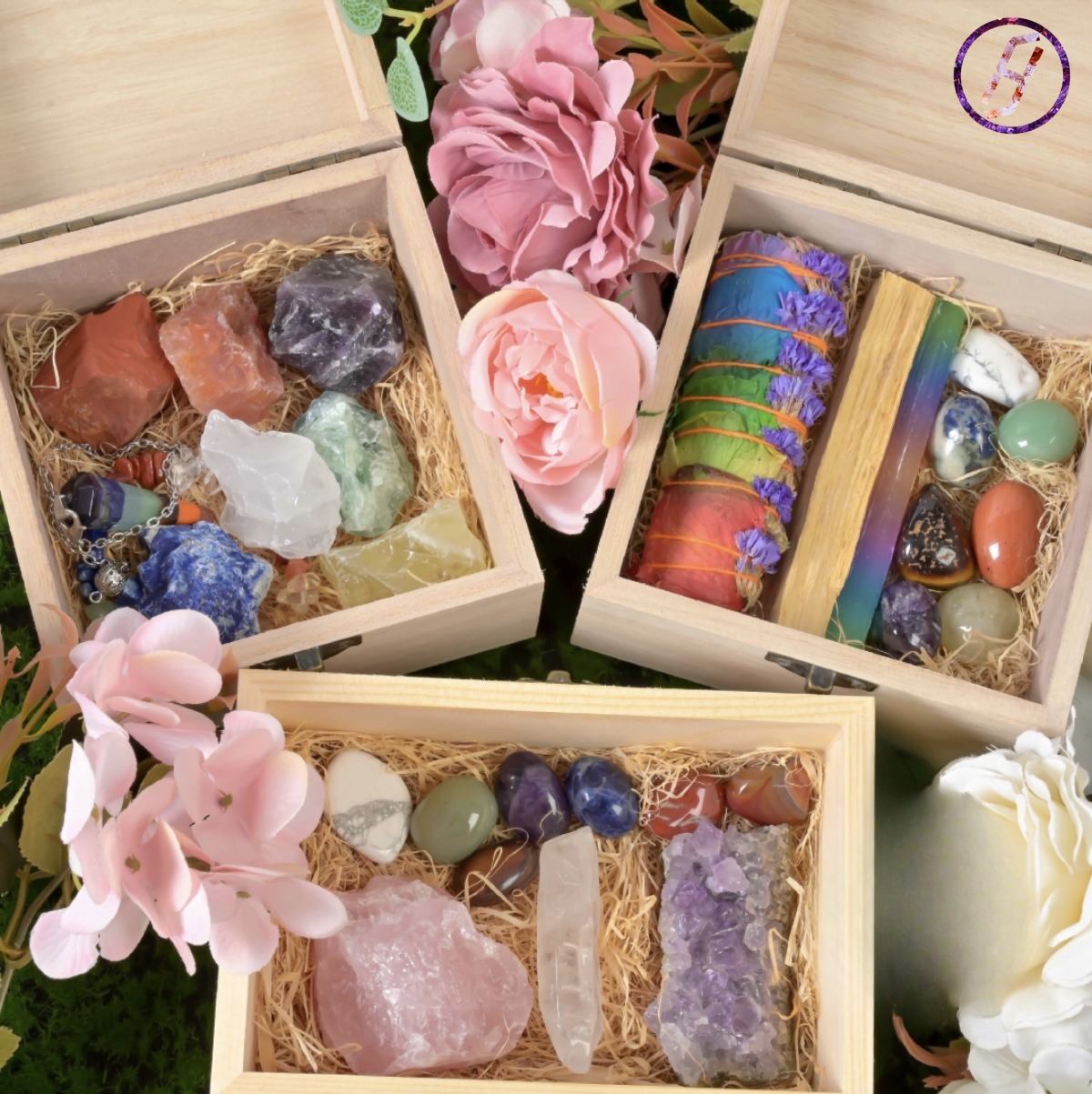 7 Chakra Healing Stones Set Natural Crystals for Energy Balance and Meditation Natural Crystal Gift for Meditation Certified Metaphysical Jewelry Manu