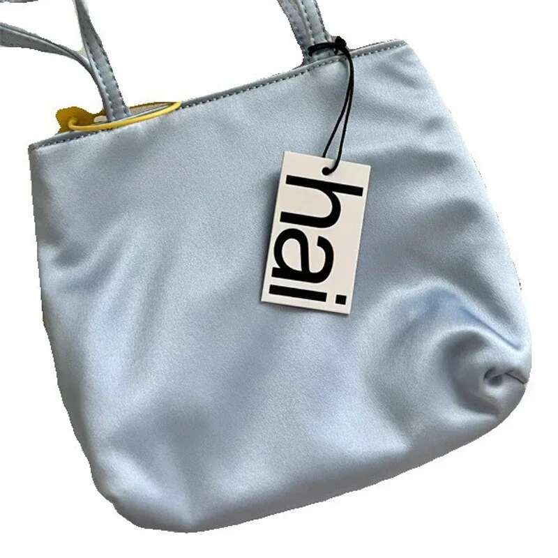 Women's Colorful Silk Satin Veet Ins Fashion Hai Square Handbag Tote Shoulder Bags Crossbody Bag Phone Lipstick Coin Purse