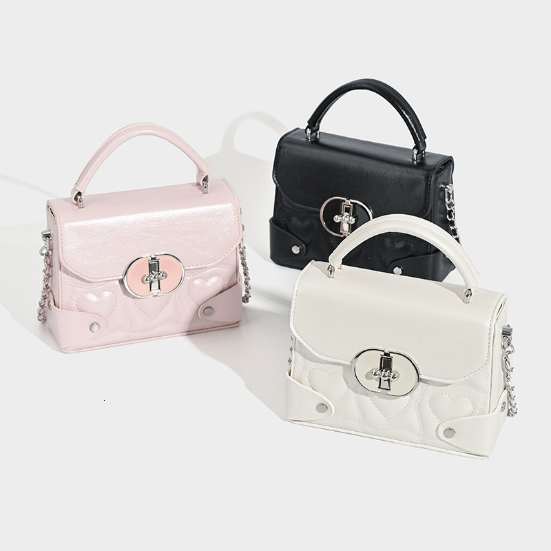 Niche New Handbag Women 2024 Classic Diamond Lattice Chain Bag Women Simple Commuter Box Satchel