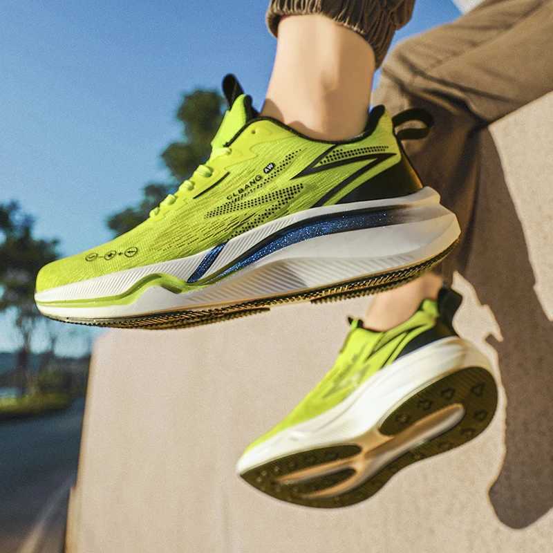 Light Cfy Mens Running Shoes for Wen Soft Cushioning Sports Jogging Shoes High Quality Sneakers Men Athletic Training Shoes Z250403