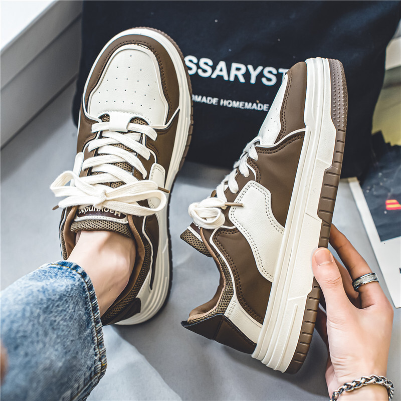 2025S New Trend Designer Summer Network Red Instagram Trend Versatile Small Student Board Men S Thick Sole Sports Shoes