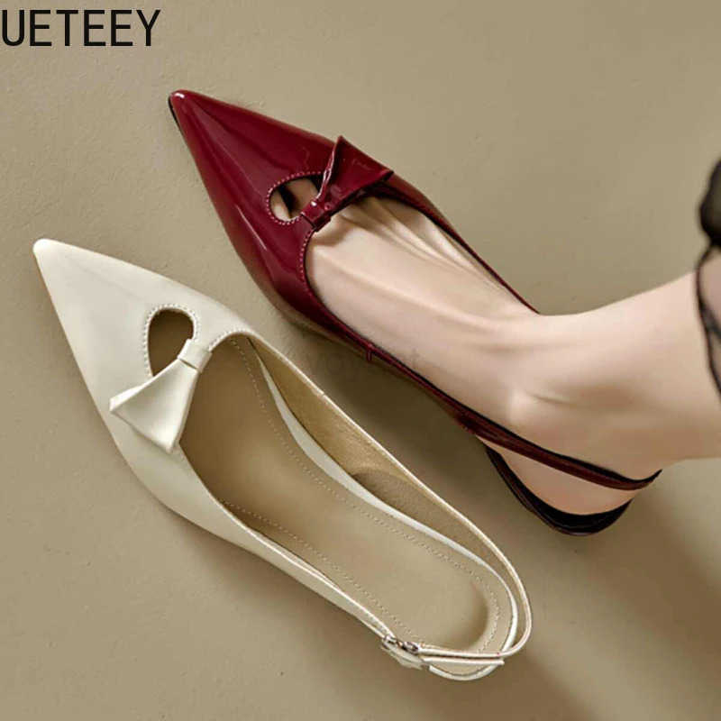 2025 Summer Gladiator Low Heel Wen Sandals Fashion Pointed Toe Dress Street Sle Pumps Zapatos De Mujer Z250326
