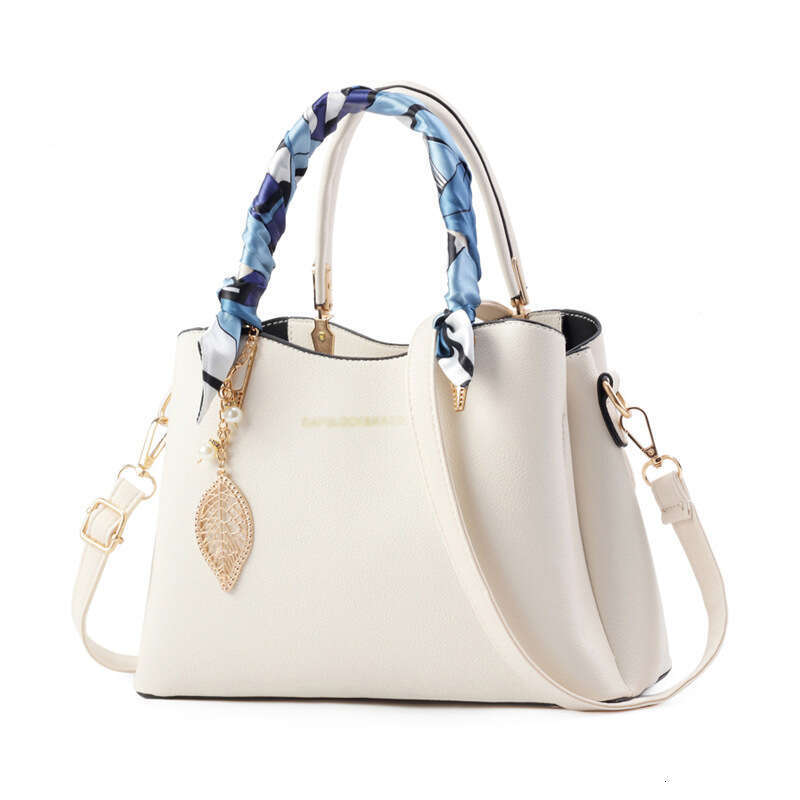 Bride 2023 Mother's Day New Fashionable Women's Handbag Solid Color Large Capacity Shoulder Elegant Mom Bag