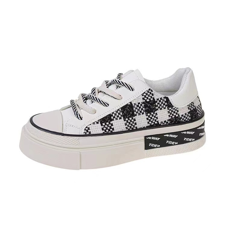 Designer Shoes 2025 New Canvas Shoes Women's Breathable And Comfortable Sports Shoes Casual Thick Soled Women's Shoes Student Multi Function