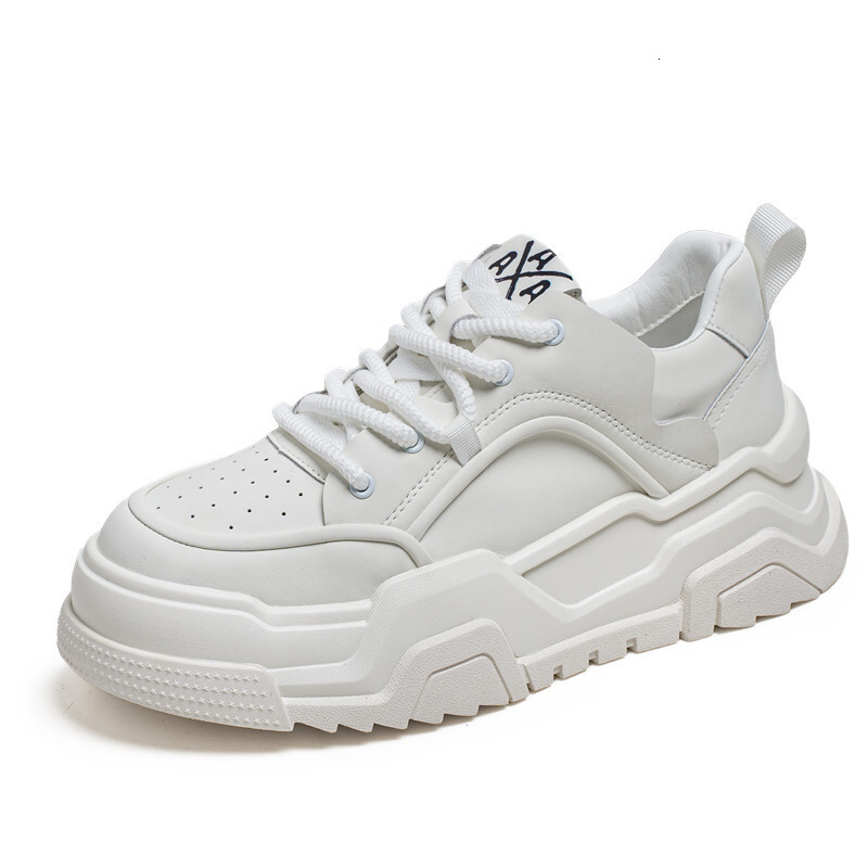2025S New Trend Designer Men S New Spring Summer White Versatile Thick Soled Board Sports And Leisure Dad Bread Trendy Shoes