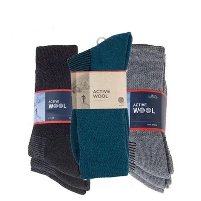 Winter Merino Wool Socks Men Women Thermal Merino Wool Hiking Socks Men Thermol Soft Warm Moisture Socks Men Merino Sock 250321
