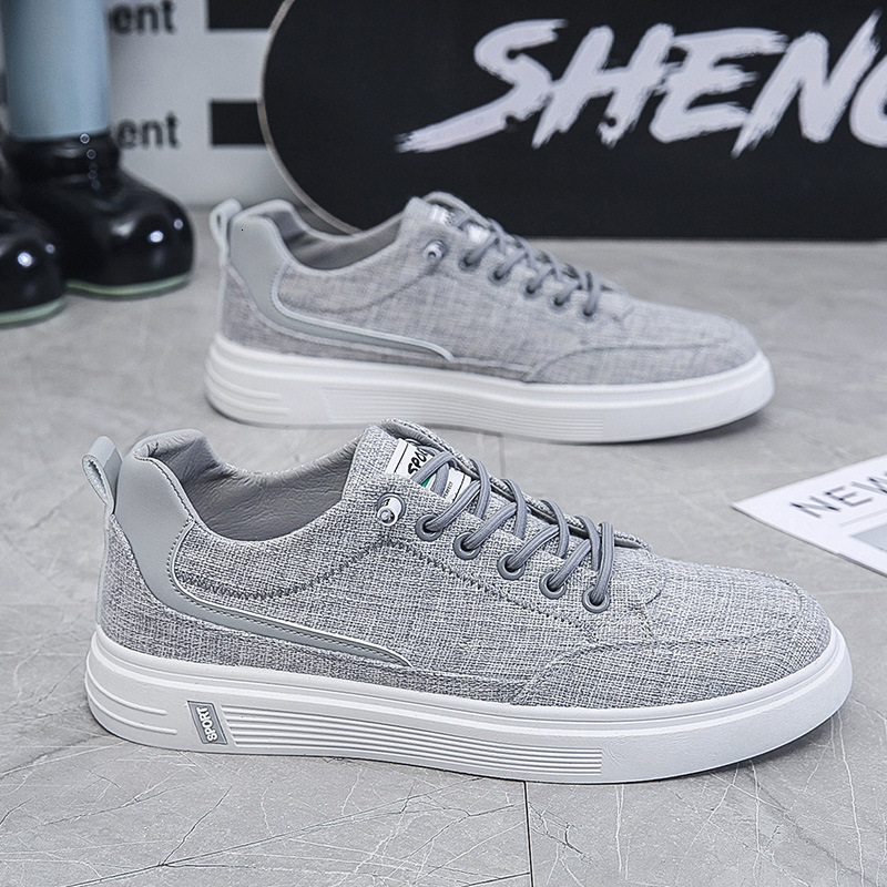 2025S New Trend Designer Men S Spring Breathable New Versatile Sports Leisure Cloth Shoes And Work Canvas Men S Board Shoes