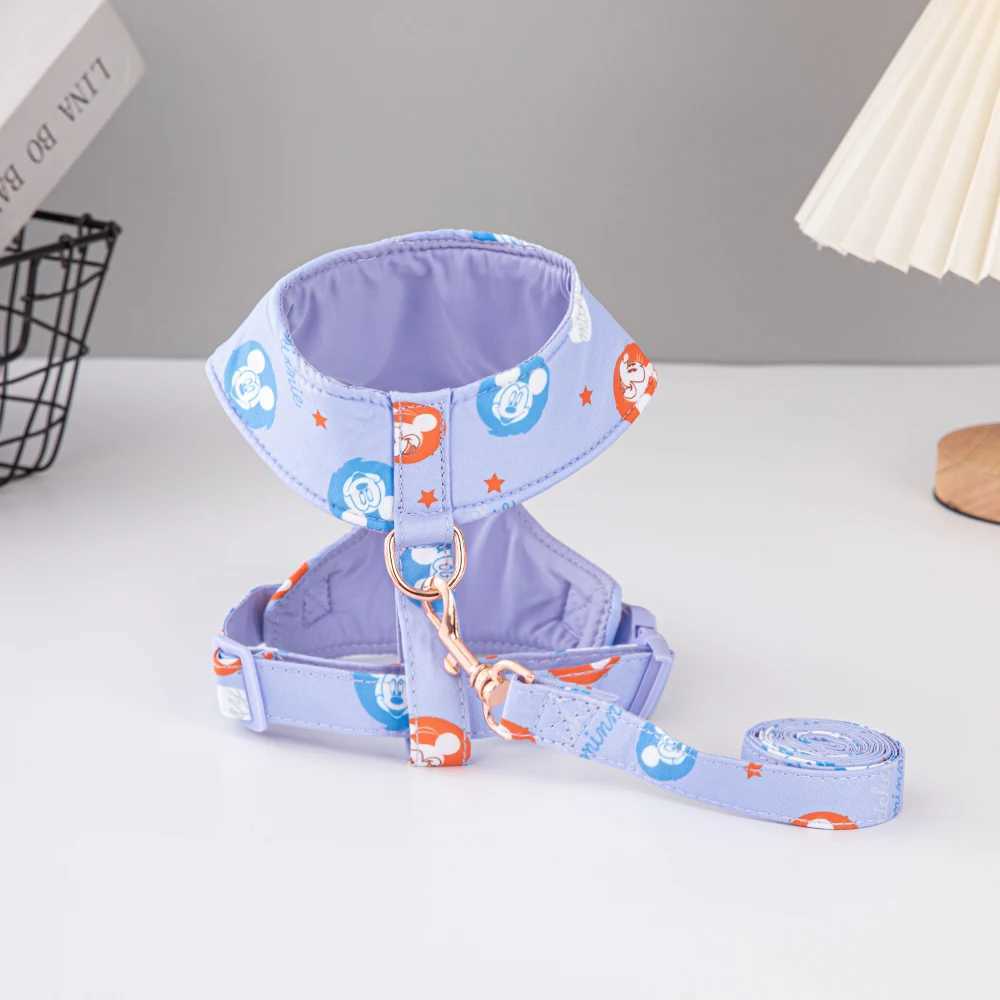 Dog harness and belt set Chihuahua Schnauri sausage adjustable vest pet harness pet accessories X250326