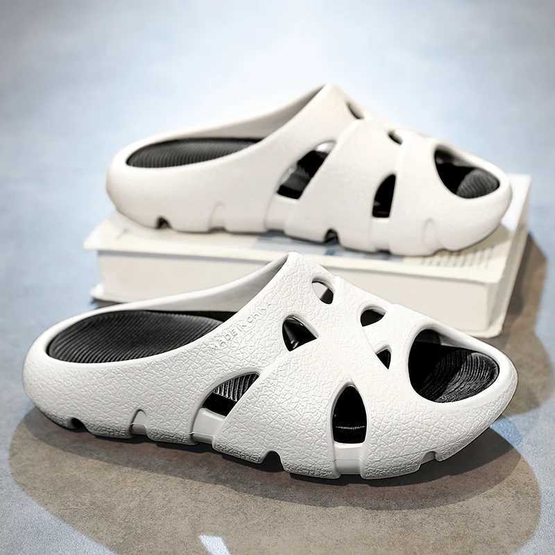 Hot Style Mens Slippers N-Slip Mans Sandals Soft Lightweight Eva Mens Shoes Summer Outdoor Thick Bottom Slipper Popular ModelXJ250326
