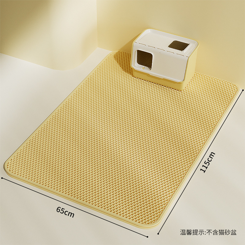 Cat litter mat cat litter box anti splash mat cat anti take out control mat toilet leak supplies