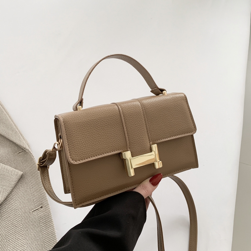 New texture crossbody bag Popular texture women's bag retro armpit small square bag beautiful casual shoulder bag