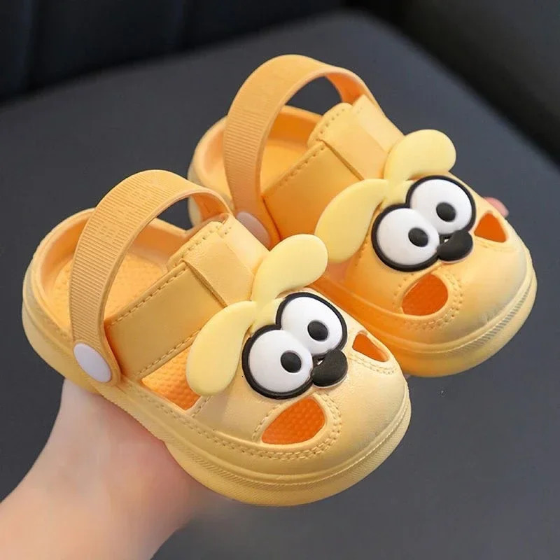 Children Slippers Bear Soft Soled Kids Shoe for Girl Kids Eva Sandals Breathable Summer Beach Shoe for Boy Sandalias De Mujer 250326