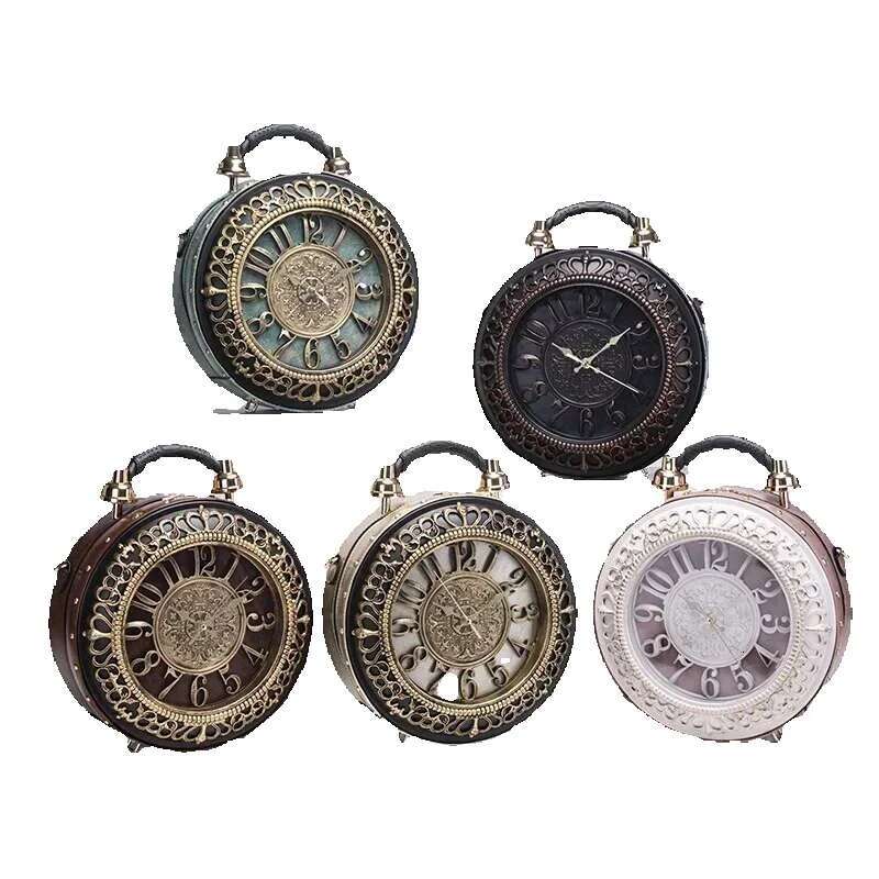 2025 New Creative Personalized Classic Retro Clock Shoulder Bag European And American Style Crossbody