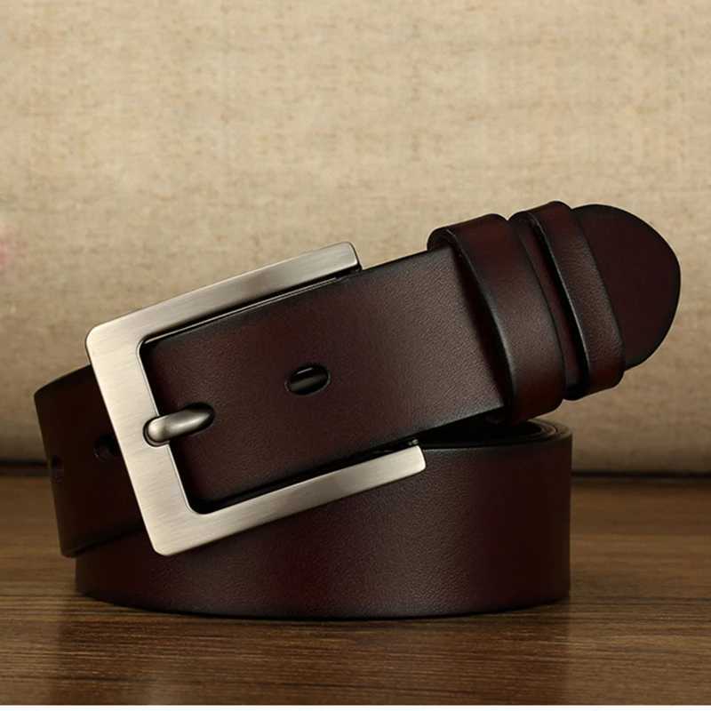 CEXIKA 140 150 160 170cm mens belt buckle large size mens leather belt Cinturones Para Hombre W250326