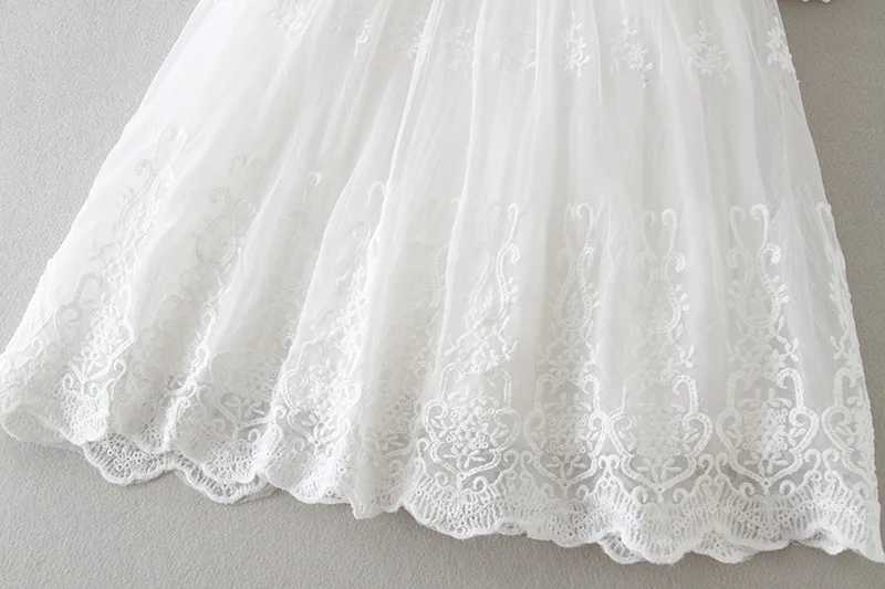 Hetiso Baby Girls Dress Long Sleeve Childrens First Birthday Ball Dress Baptist Bridal Dress PAR 3-24 Months W250326