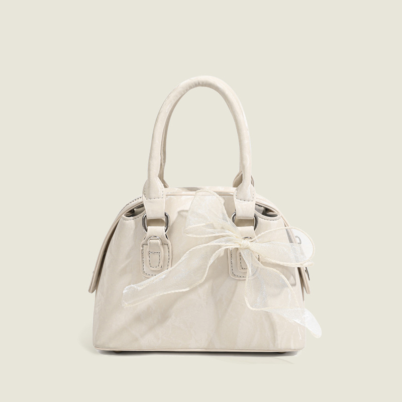 2024 Bag Women's All-in-one New Crossbody Ladies Premium One-shoulder Lace Bow Boston Tote Bag