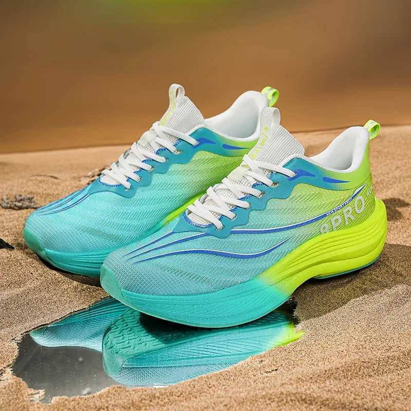 Marathon Men Running Shoes Breathable Outdoor Sports Shoes Lightweight Sneakers for men Cfortable Athletic Training FootwearC250325