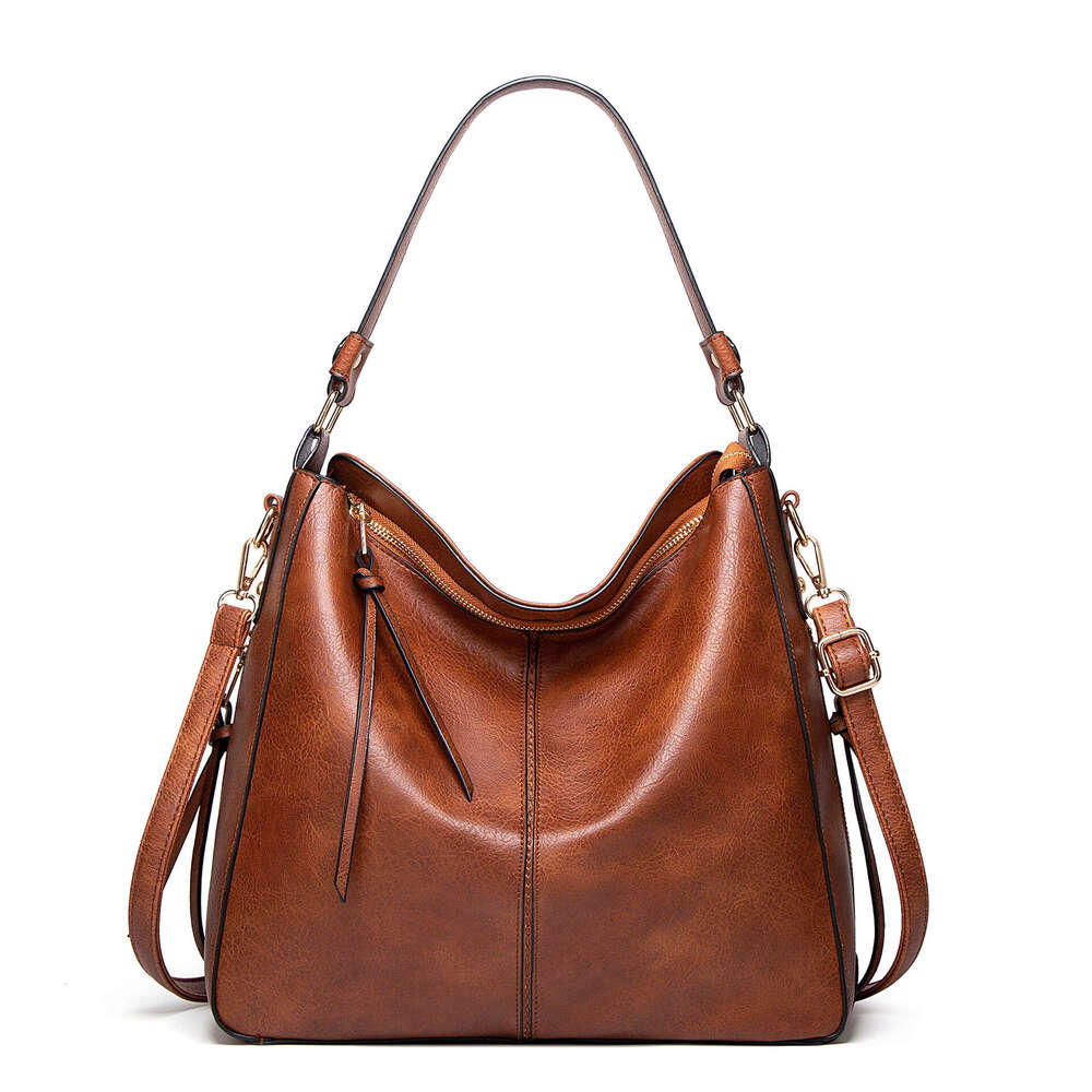 65 Bags Shiling Autumn New Handbag, Single Shoulder Crossbody PU Women's Tote Bag, Large Capacity Bag