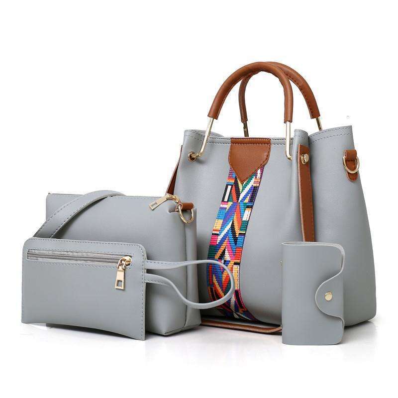 2024 New Fashion Multi Women's Handheld One Shoulder Crossbody Mother Bag Three piece Set