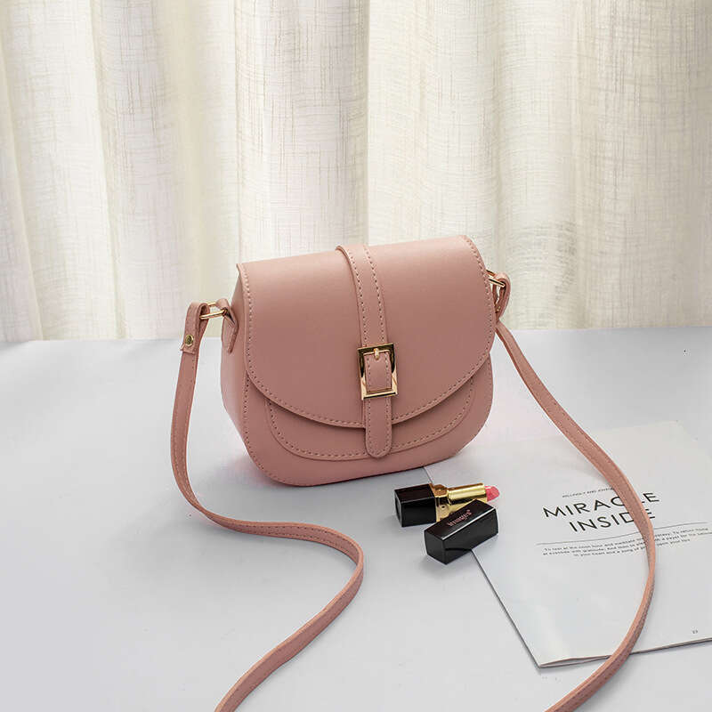 Women's saddle simple Korean version, 2025 fashion trend, shoulder crossbody women's small bag, mobile phone wallet