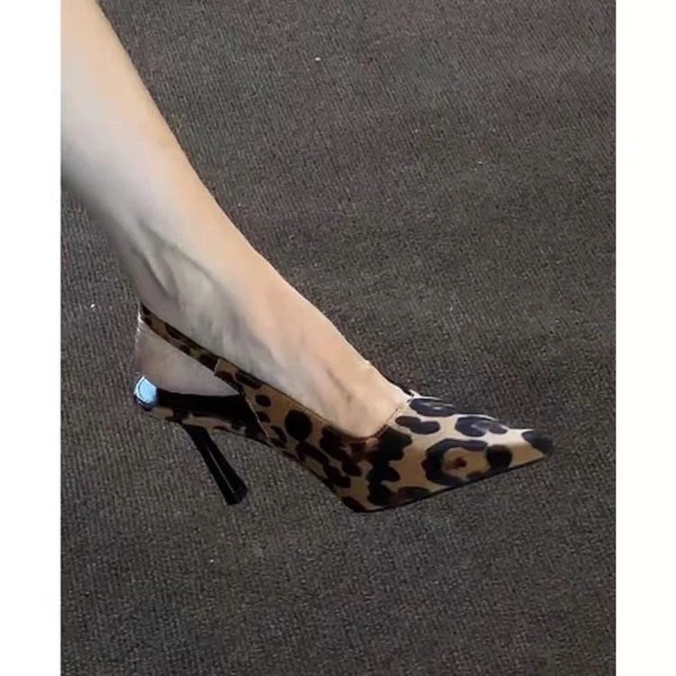 Comfort Shoes for Women Sandals Stiletto Heels Summer Suit Female Purple Large Size Girls Low Pointed Black Big 250325