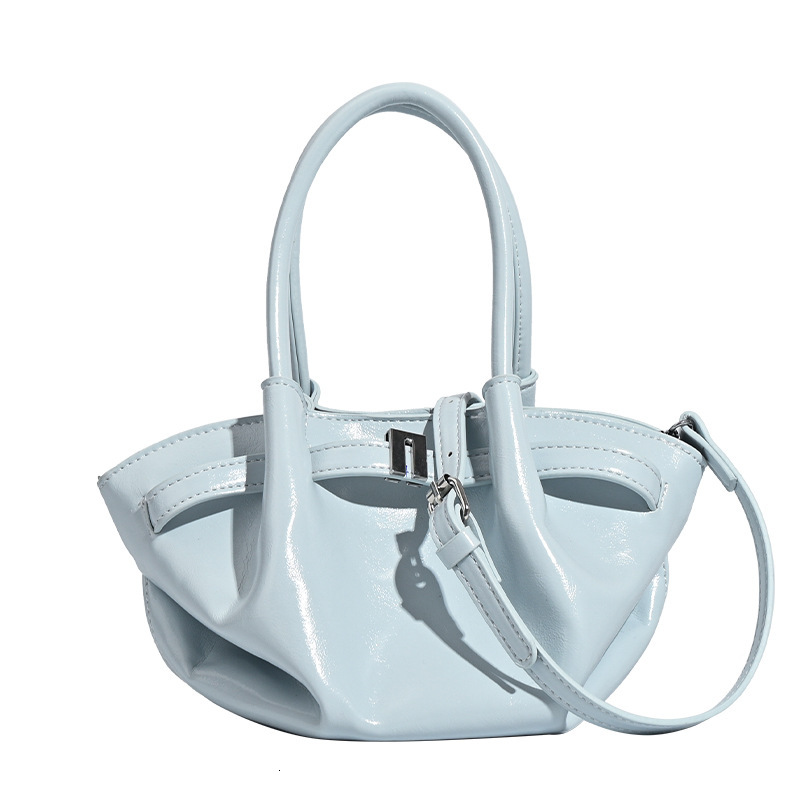 Oil Wax Skin Casual Dumpling Bag Female 2025 Spring New Commuter All Hand Crossbody Bag