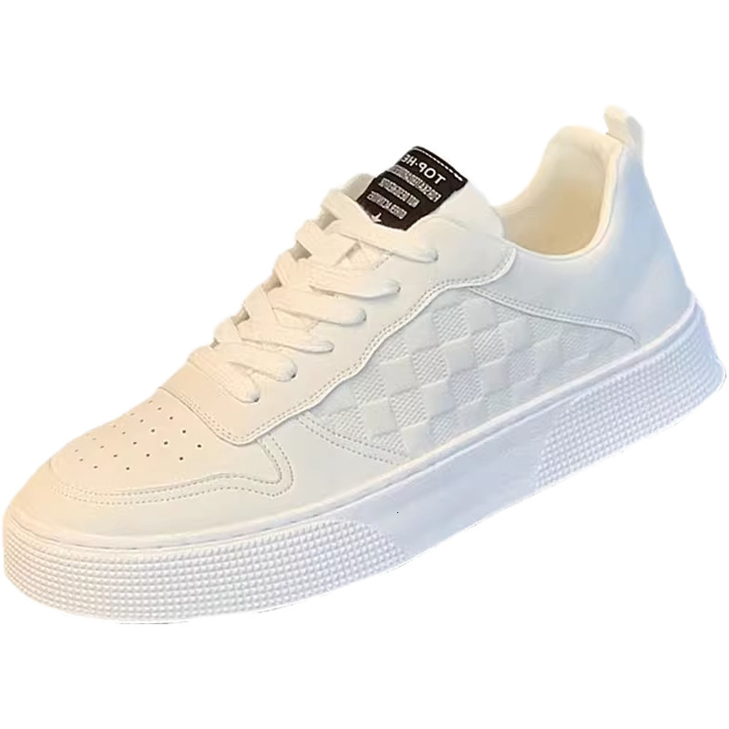 2025S New Free Shipping Trend Designer Panda Colored Summer Breathable Live Streaming Board Casual Leather Small White Trendy Shoes Men S Styles