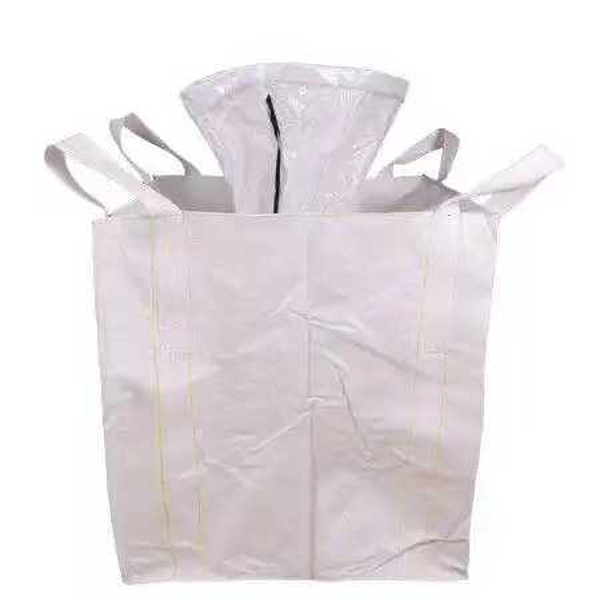 White Thickened Wear-Resistant Ton Bag with Large Flat Bottom Design for Enhanced Durability