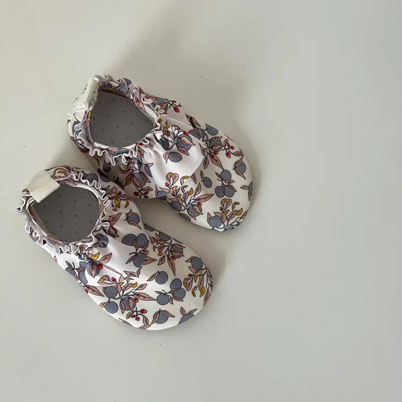 Baby Boy Girl Beach Shoes KS Children Print Water Sports Sneakers Swimming Aqua Barefoot Shoes Kids Indoor Outdoor Slippers 250326